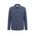 Blue Linen Men's Jacket