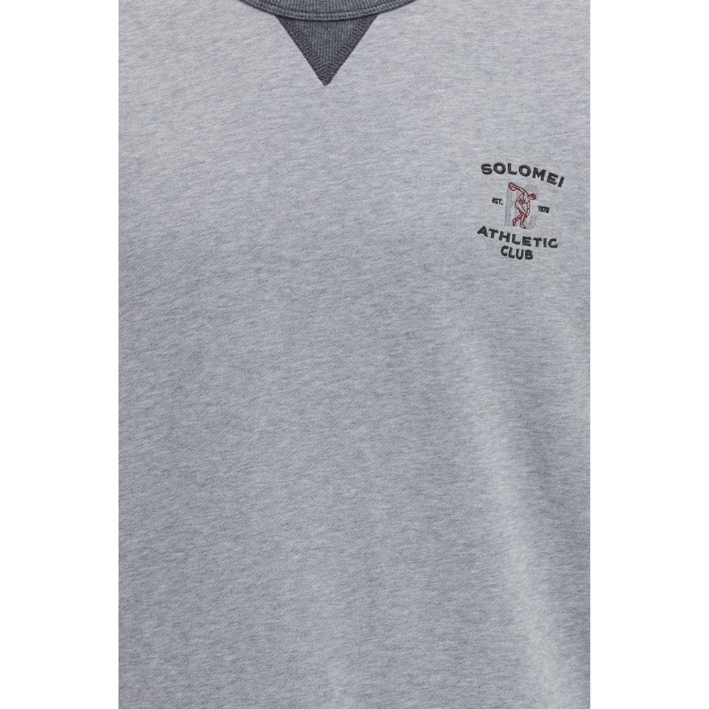 Gray Cotton Sweatshirt