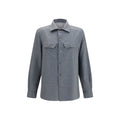 Gray Wool Oves Aries Shirt