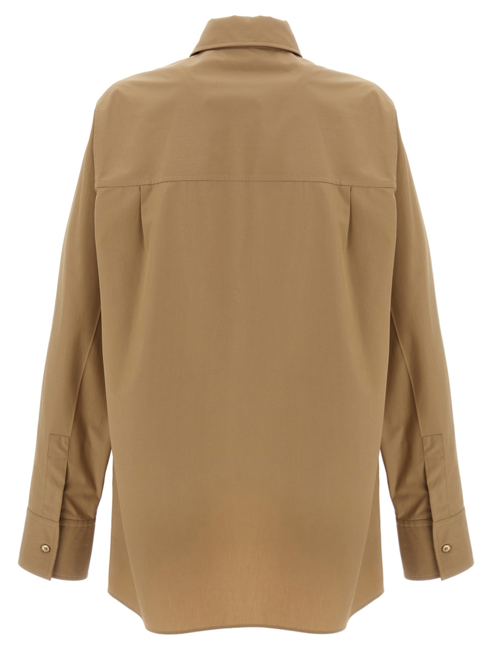 Beige Cotton Blouse