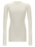 White Viscose T-Shirt