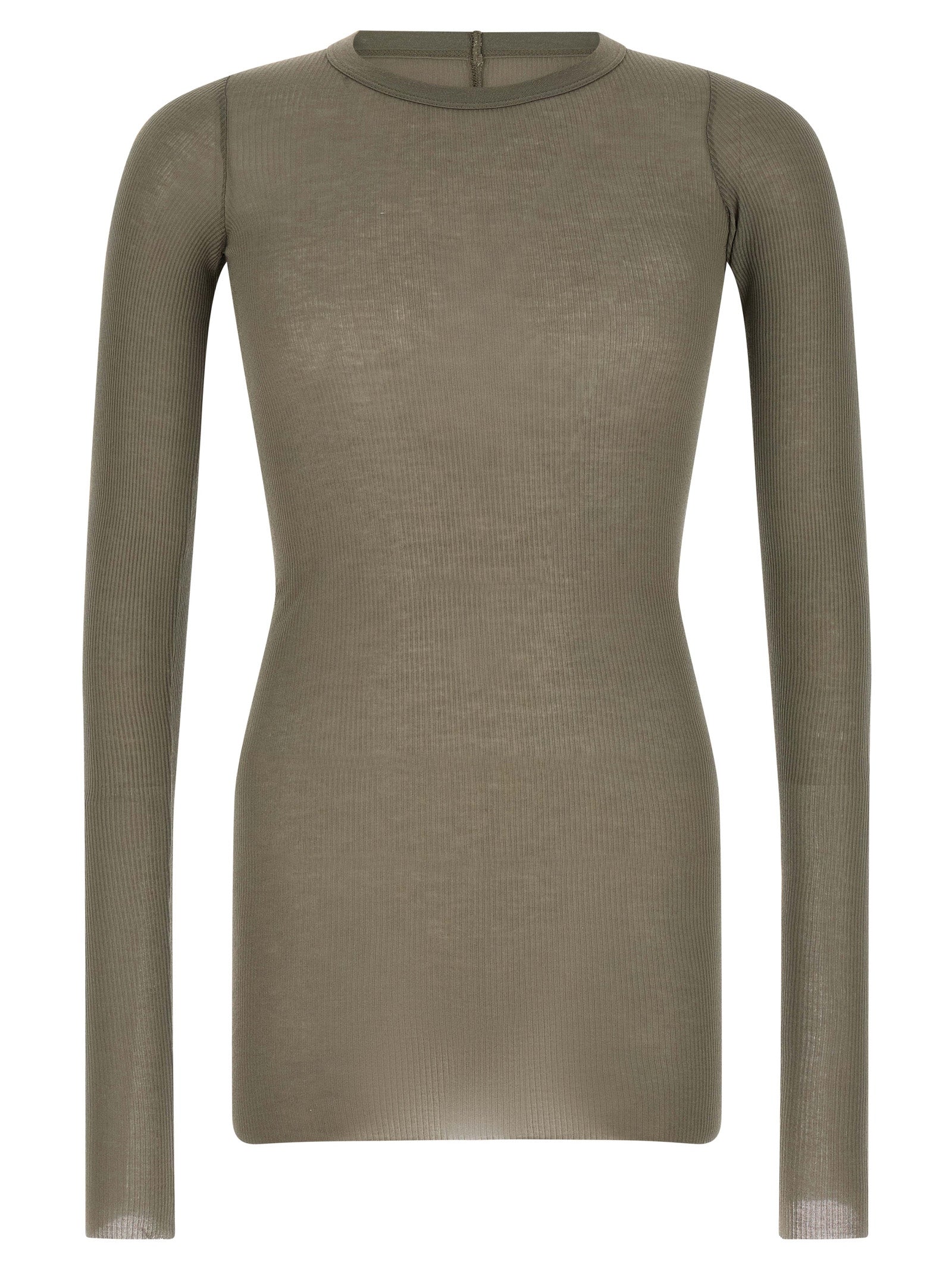 Gray Viscose T-Shirt