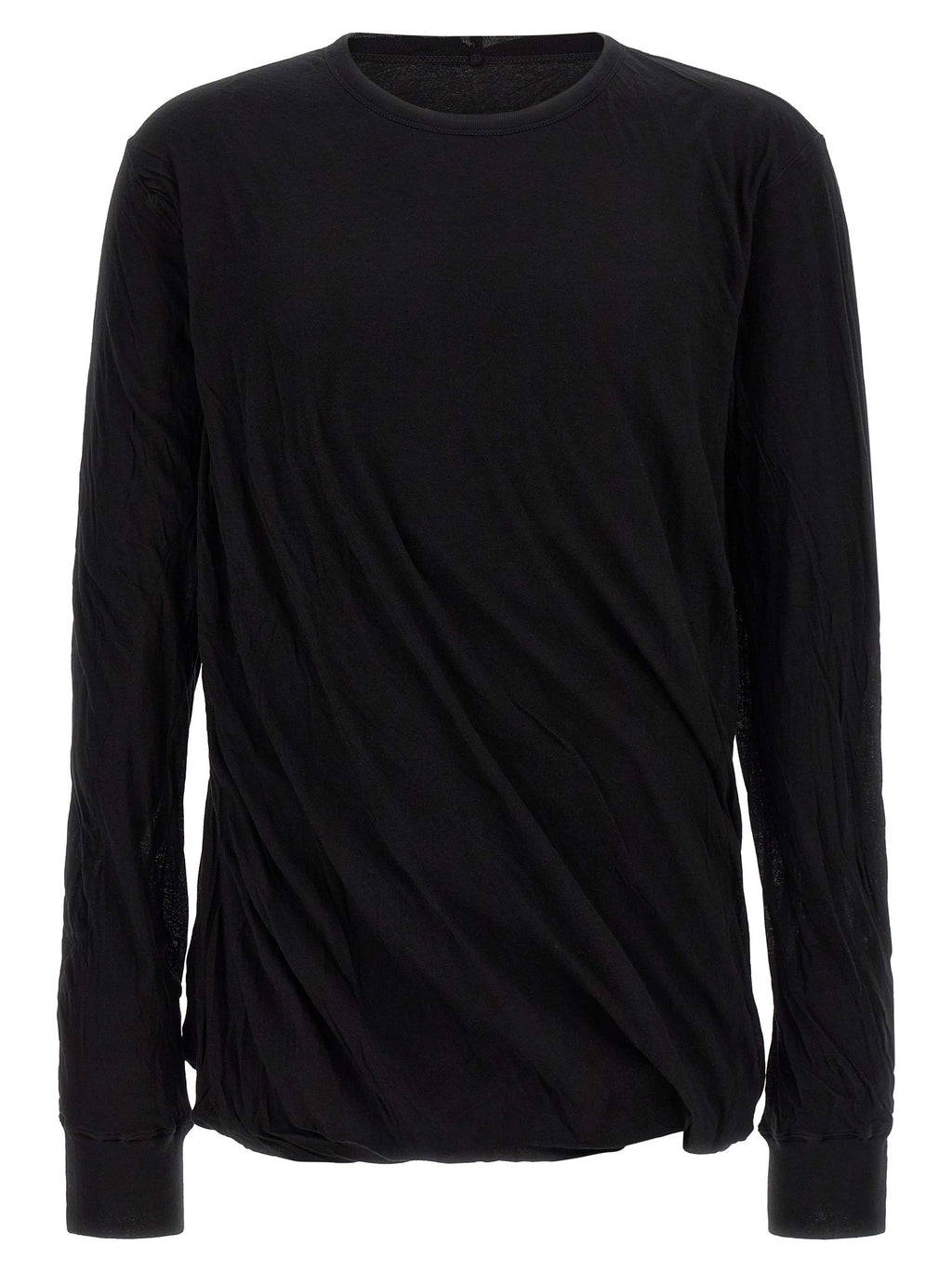 Black Cotton T-Shirt