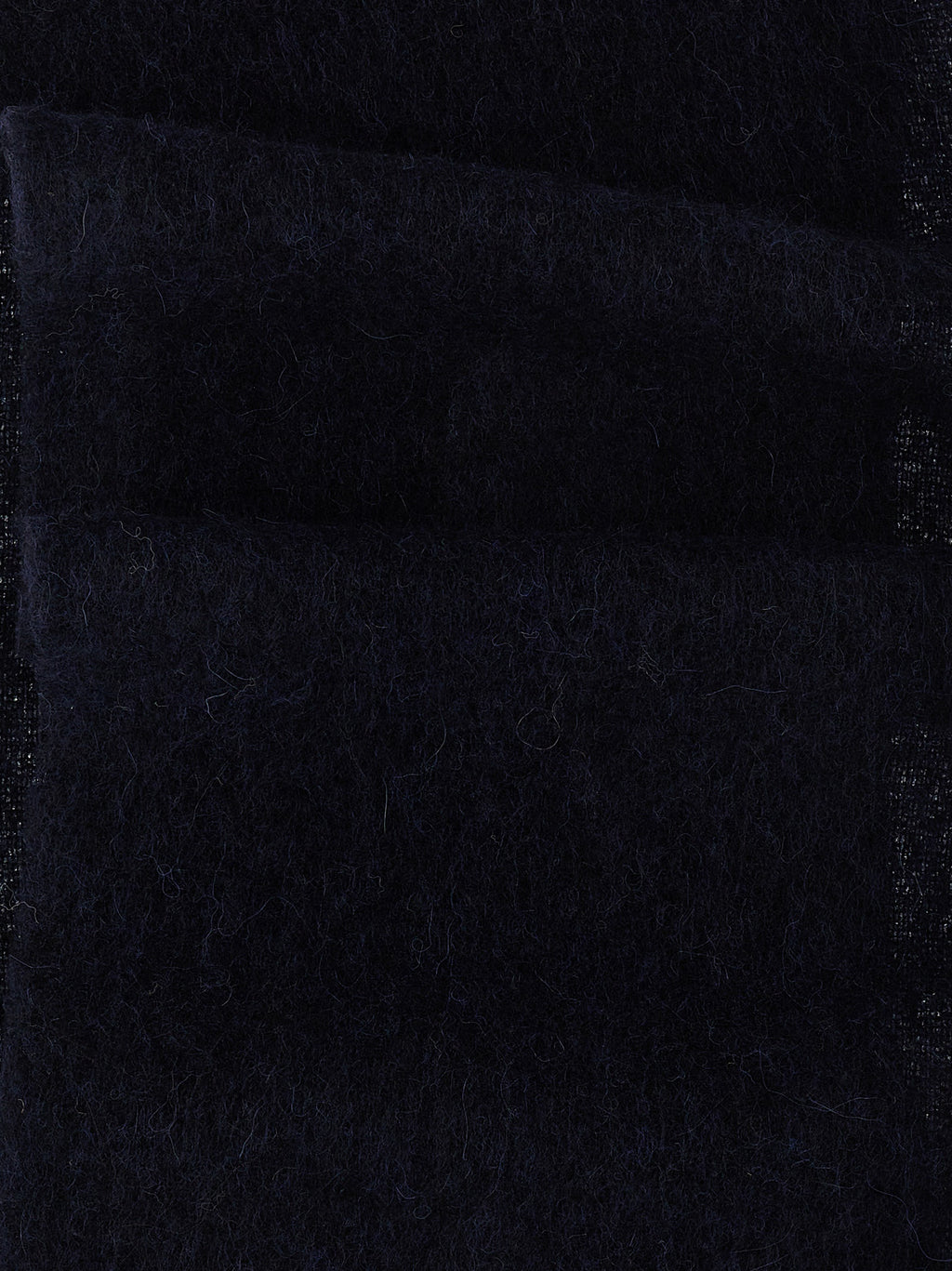 Blue Wool Scarf