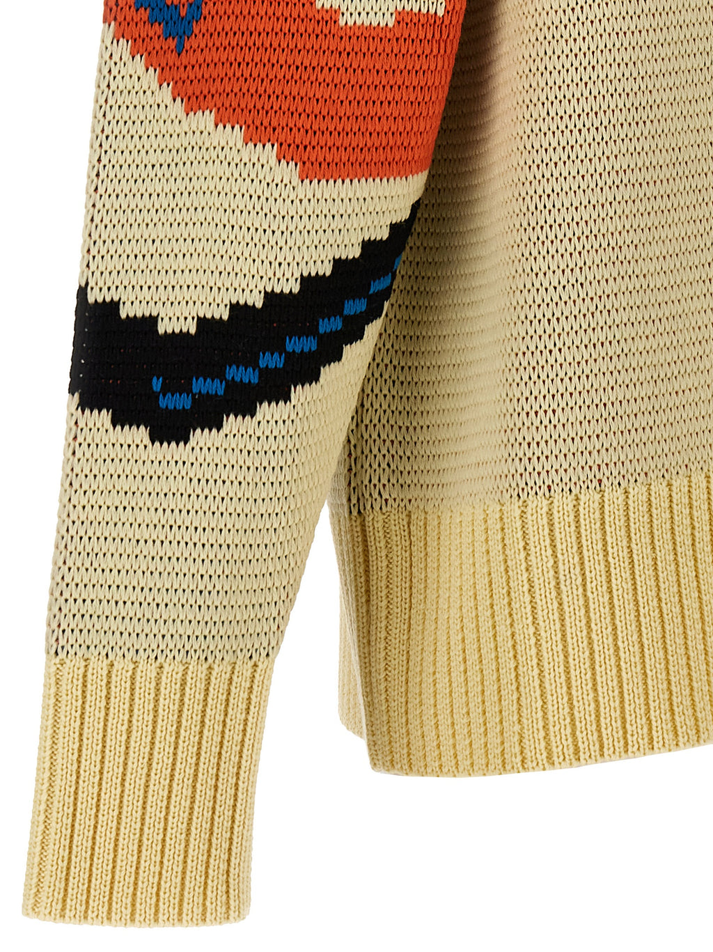 Multicolor Virgin Wool Cardigan