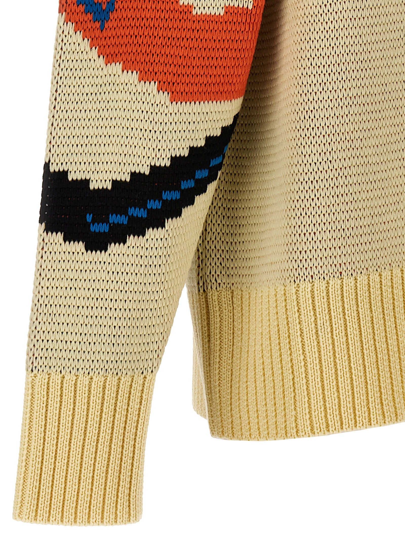 Multicolor Virgin Wool Cardigan