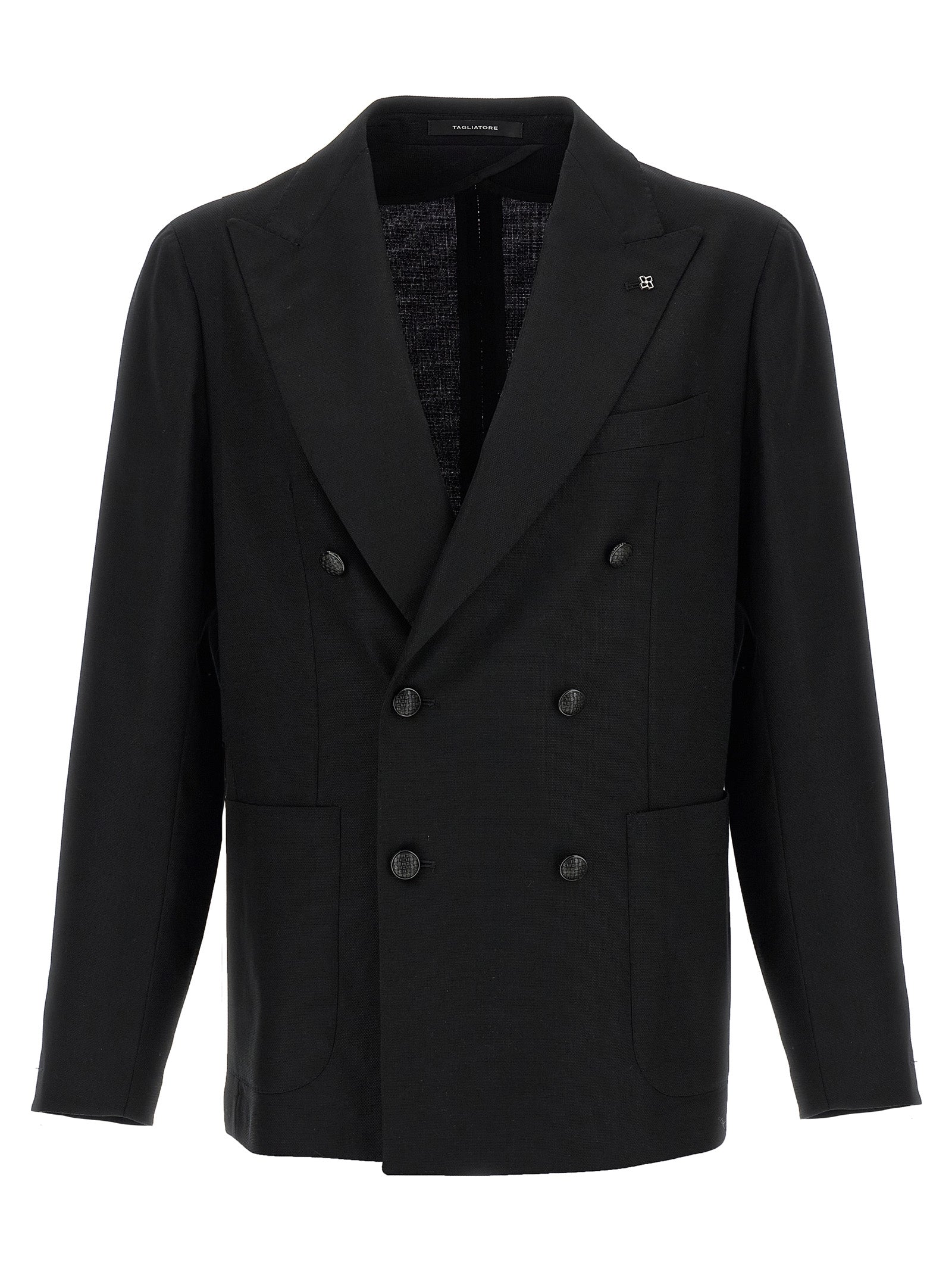 Black Virgin Wool Blazer