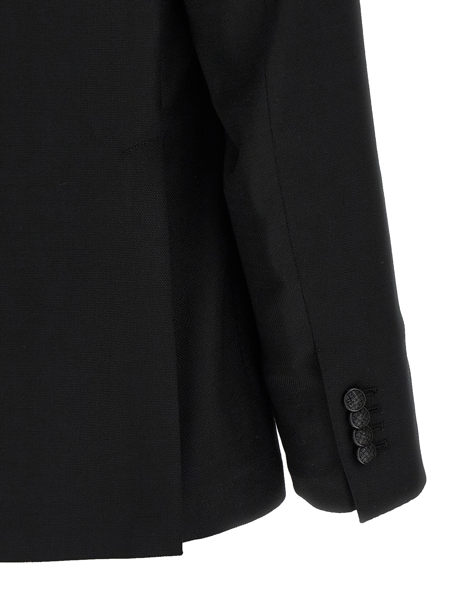 Black Virgin Wool Blazer