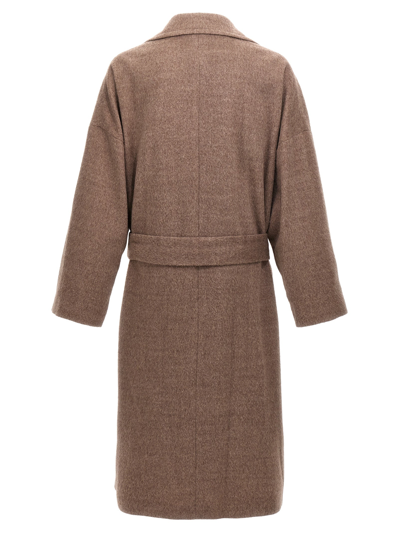 Beige Wool Coat