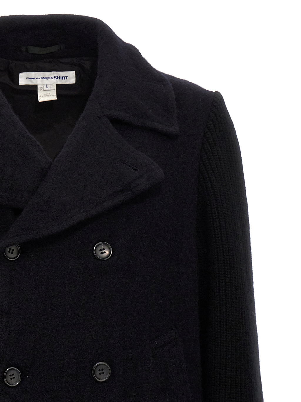Blue Wool Coat