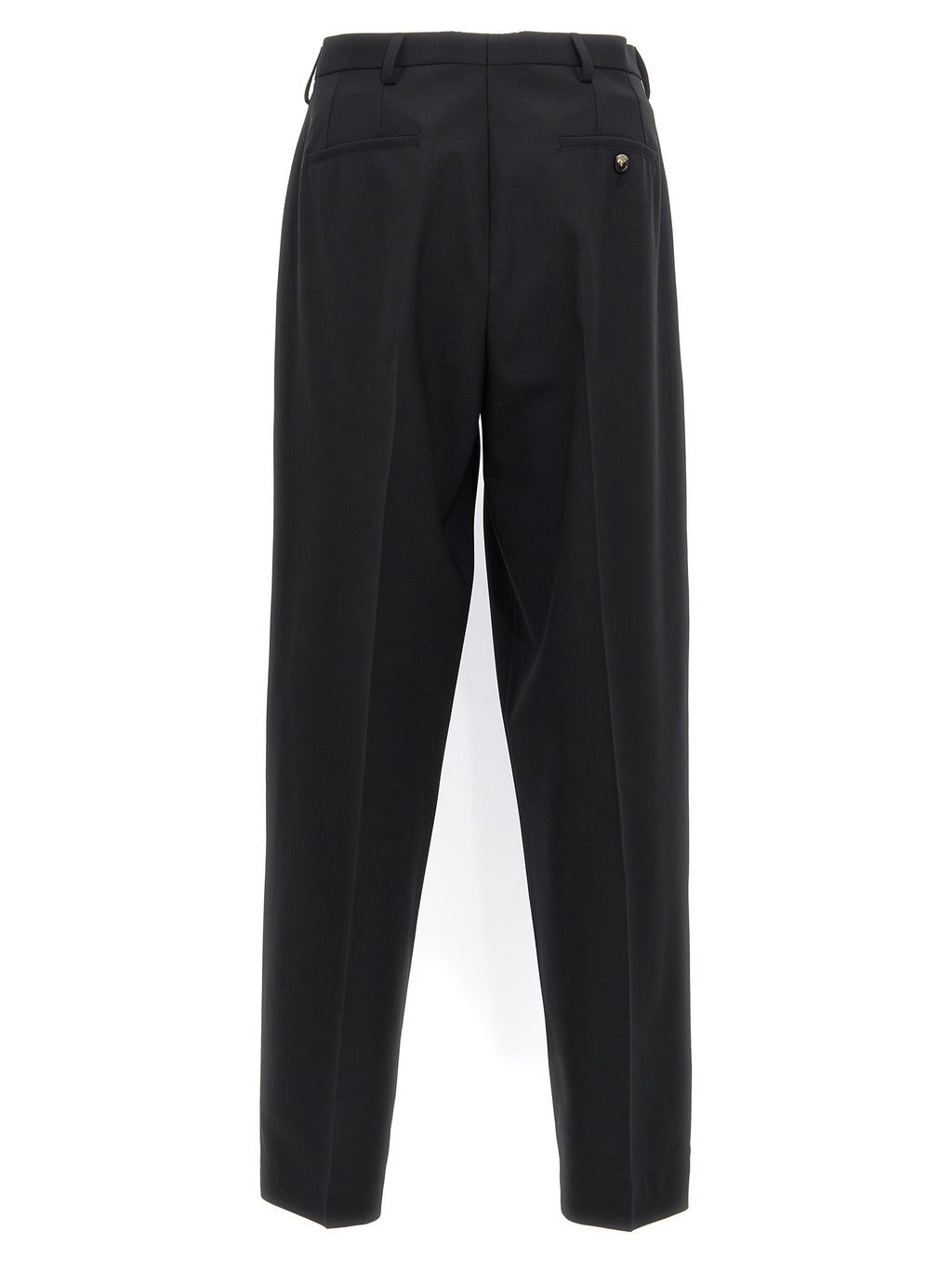 Black Polyester Dress Pants