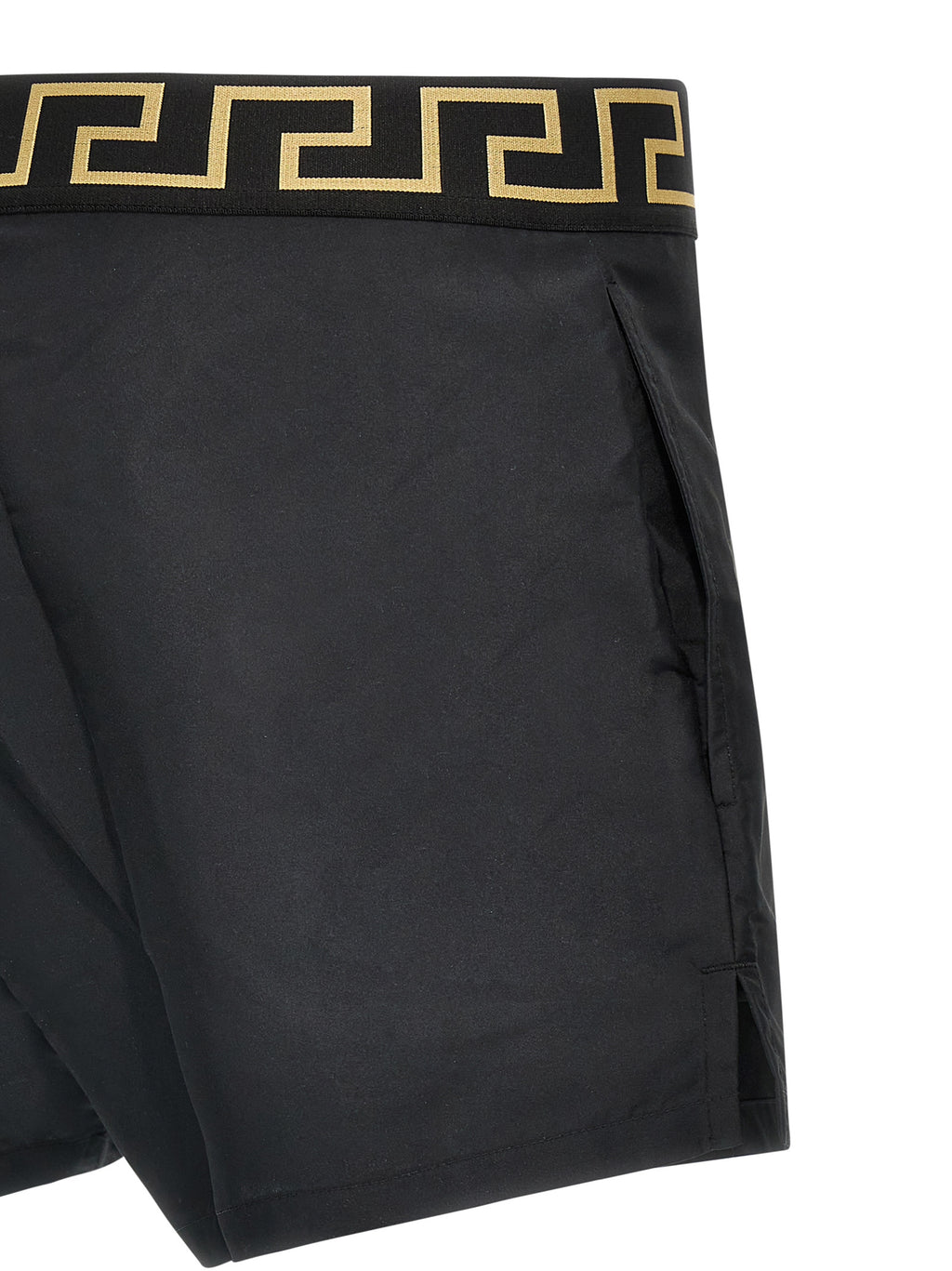 Multicolor Polyester Swim Shorts