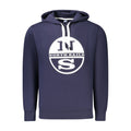 Blue Cotton Men's Hoodie
