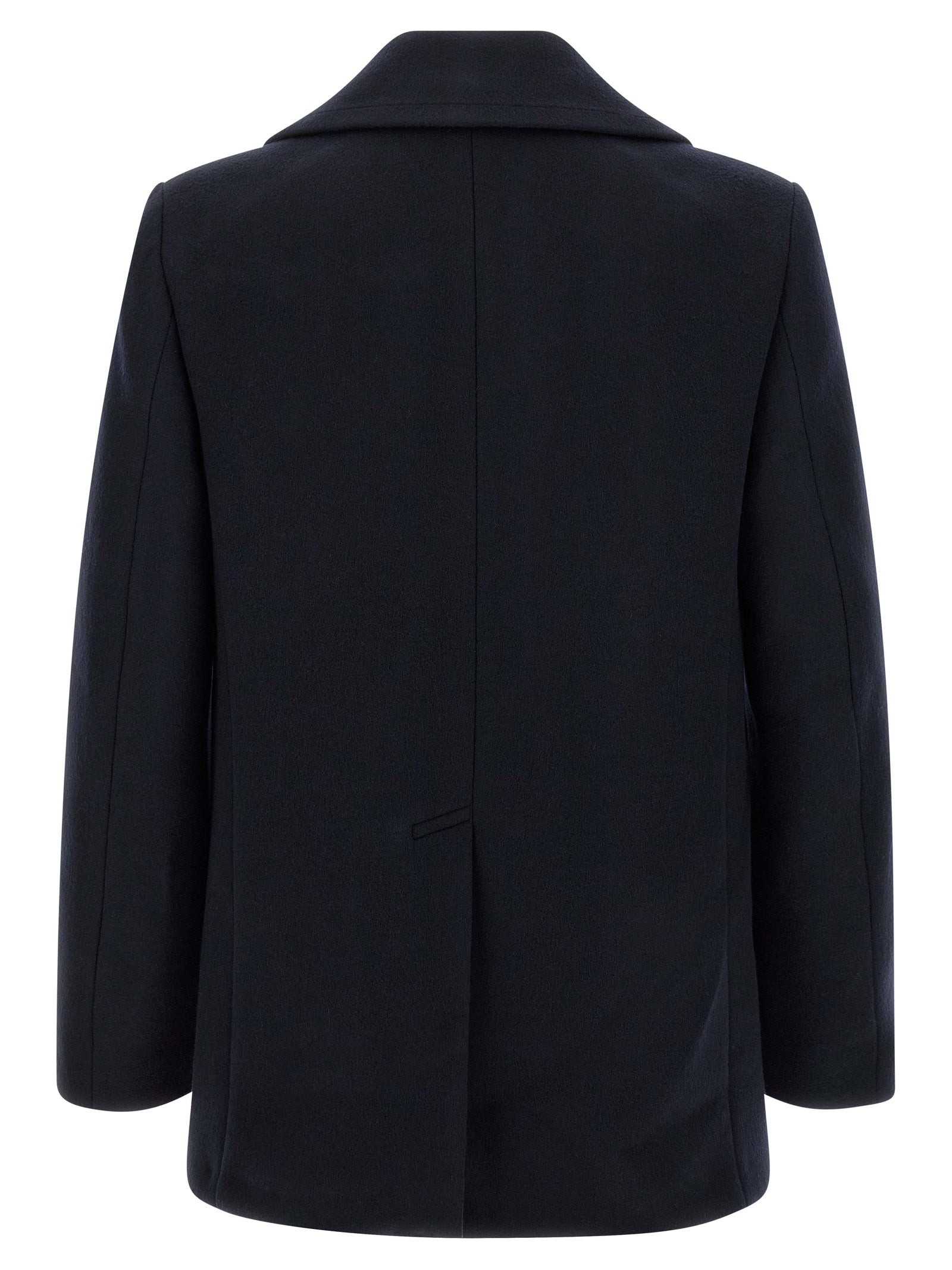 Blue Wool Coat