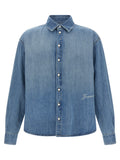 Blue Cotton Blouse