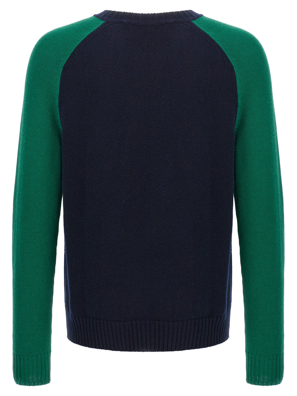 Blue Virgin Wool Cardigan
