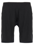 Black Nylon Bermuda Shorts