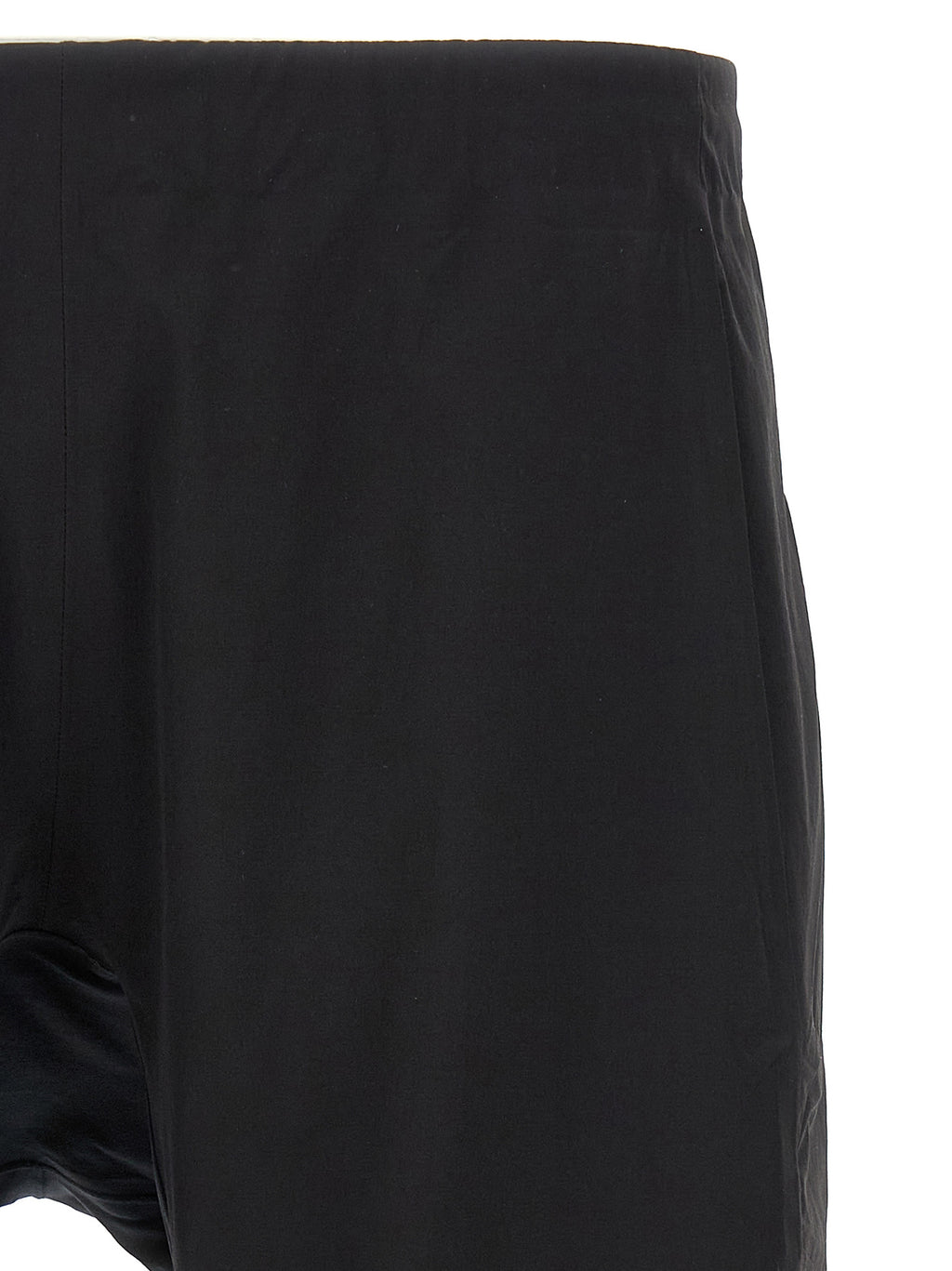 Black Nylon Bermuda Shorts