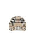 Beige Cotton Cap (Baseball Hat)