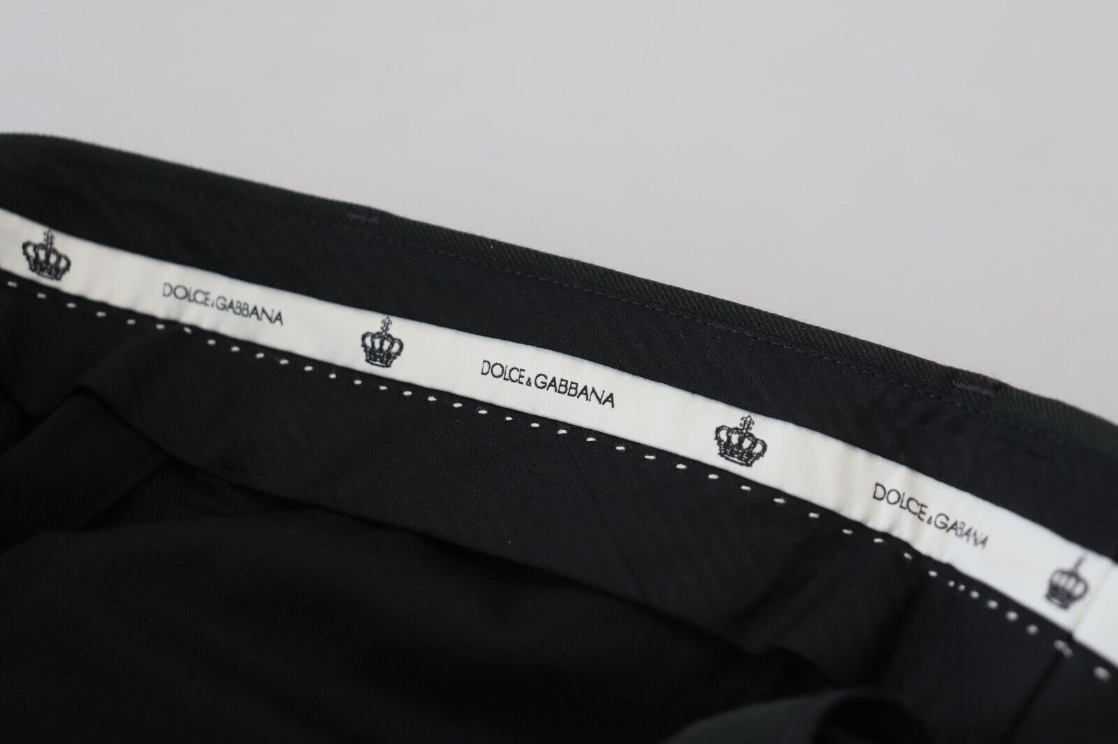 Black Striped Men Trousers Cotton Pants