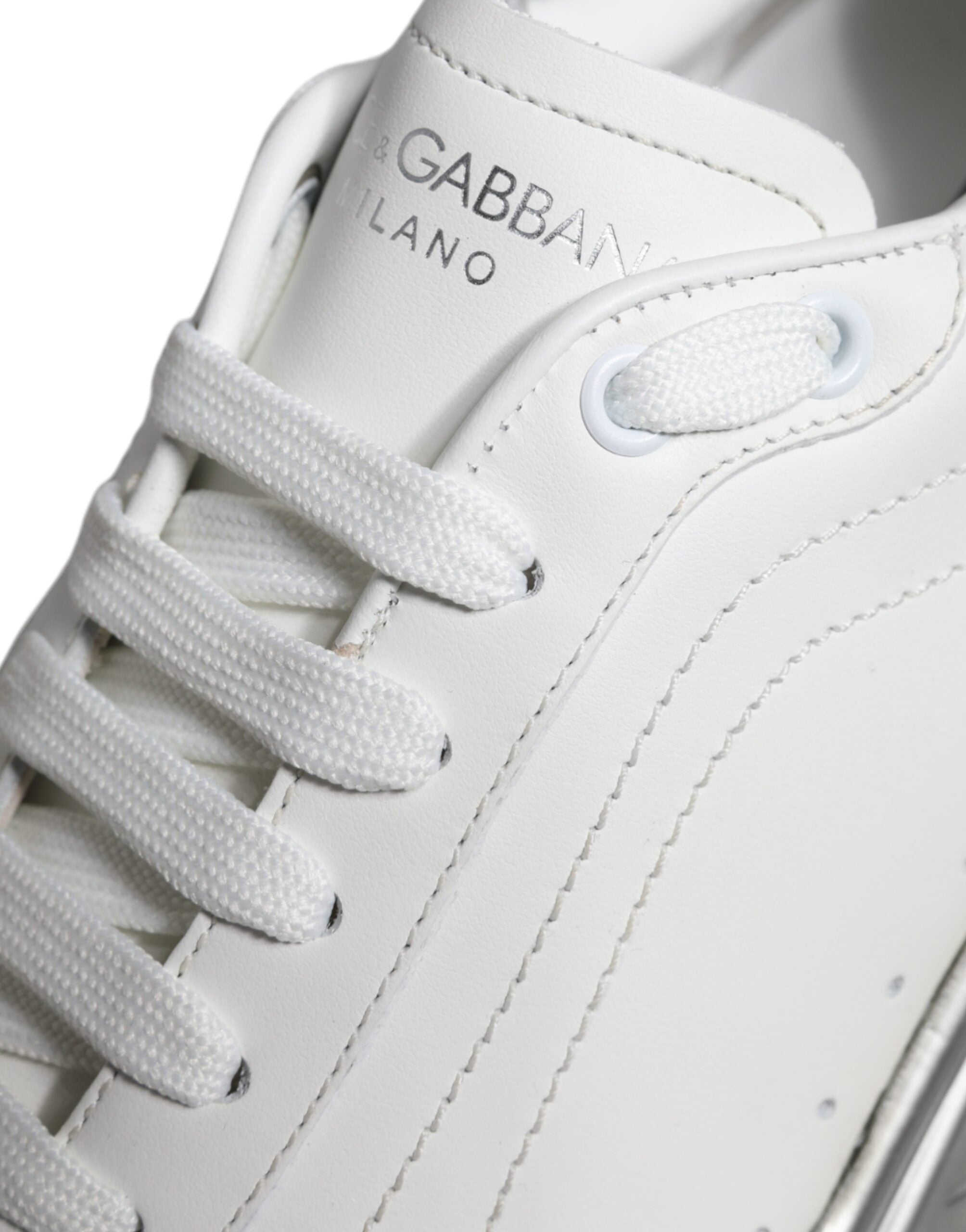 White Silver Daymaster Low Top Sneakers Shoes