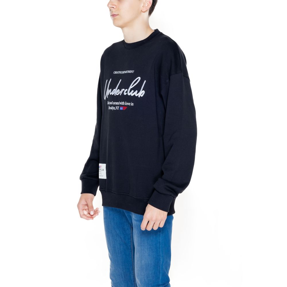 Black Cotton Sweatshirt