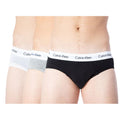 Gray Cotton Briefs