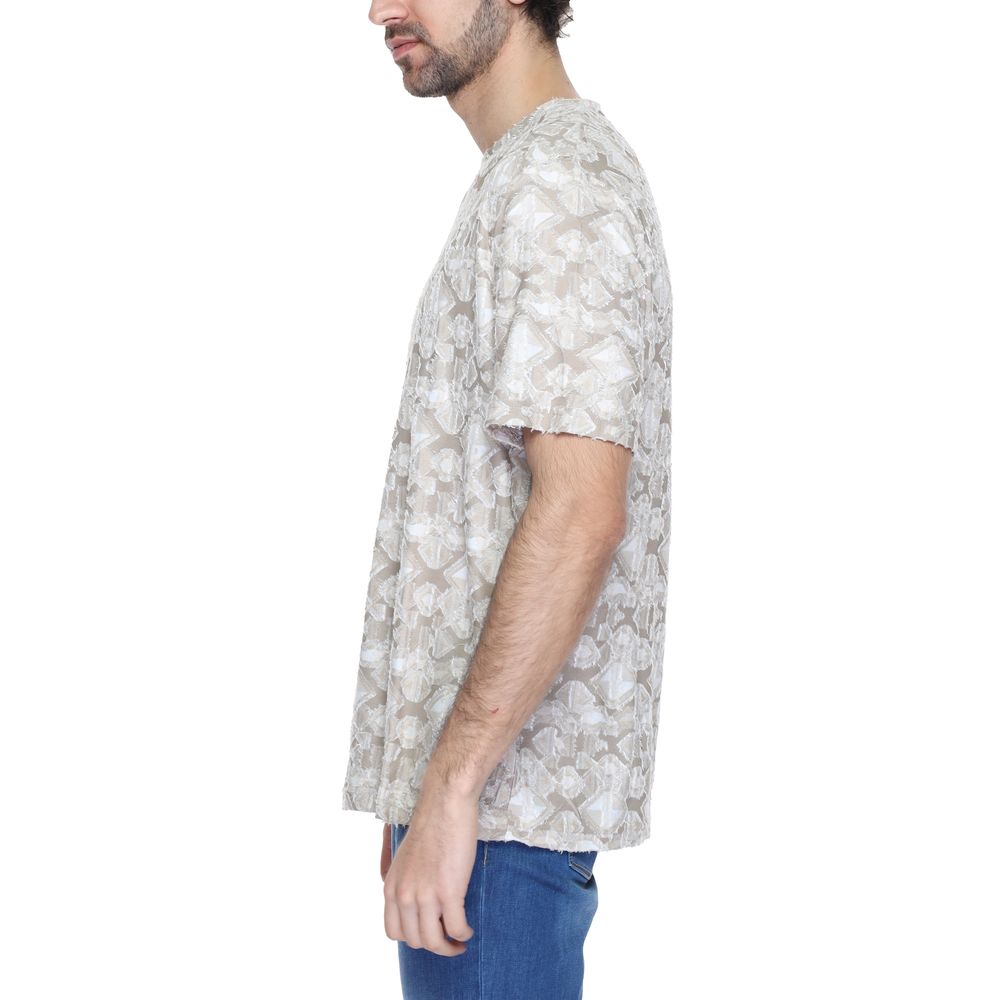Beige Polyester Sportswear