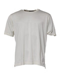 Off White Crew Neck Short Sleeve T-shirt