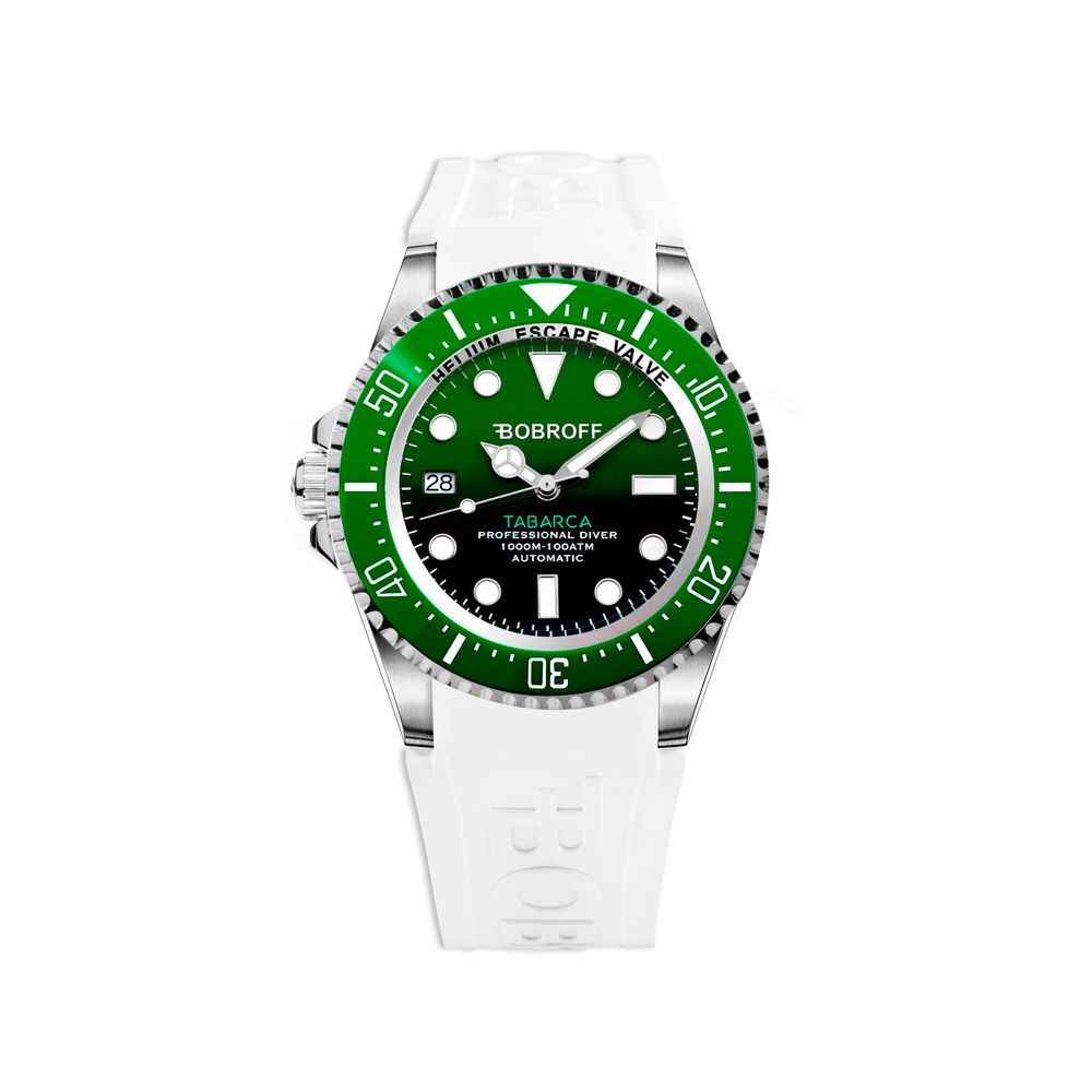 White Rubber Sport Watch