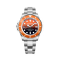 Silver Stainless Steel Sport Watch