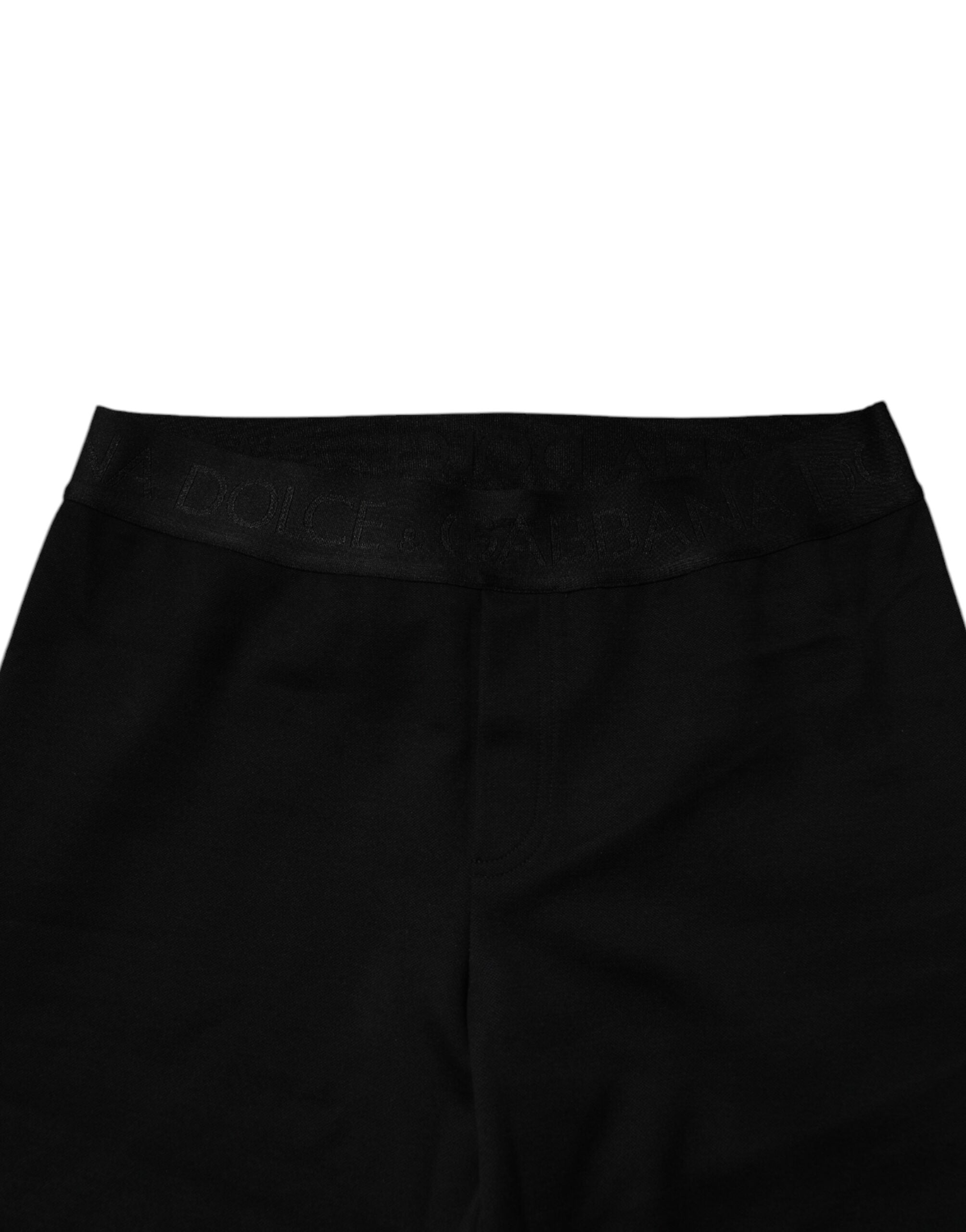 Black Cotton Jogger Men Sweatpants Pants