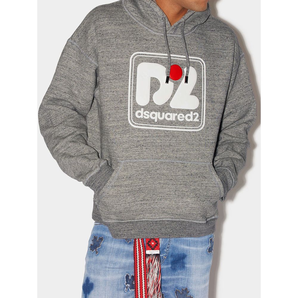 Gray Cotton Sweatshirt