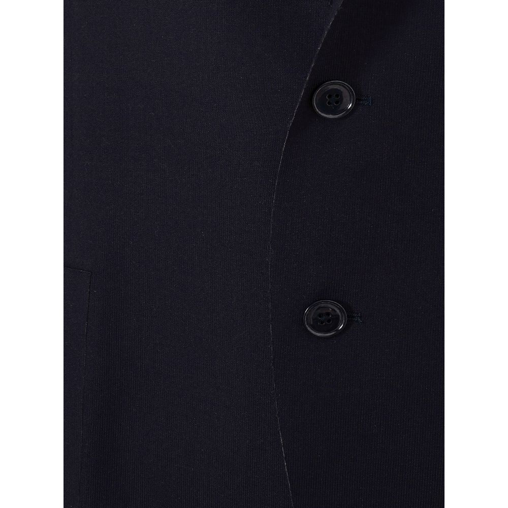Blue Cotton Blazer