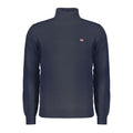 Blue Wool Men Sweater