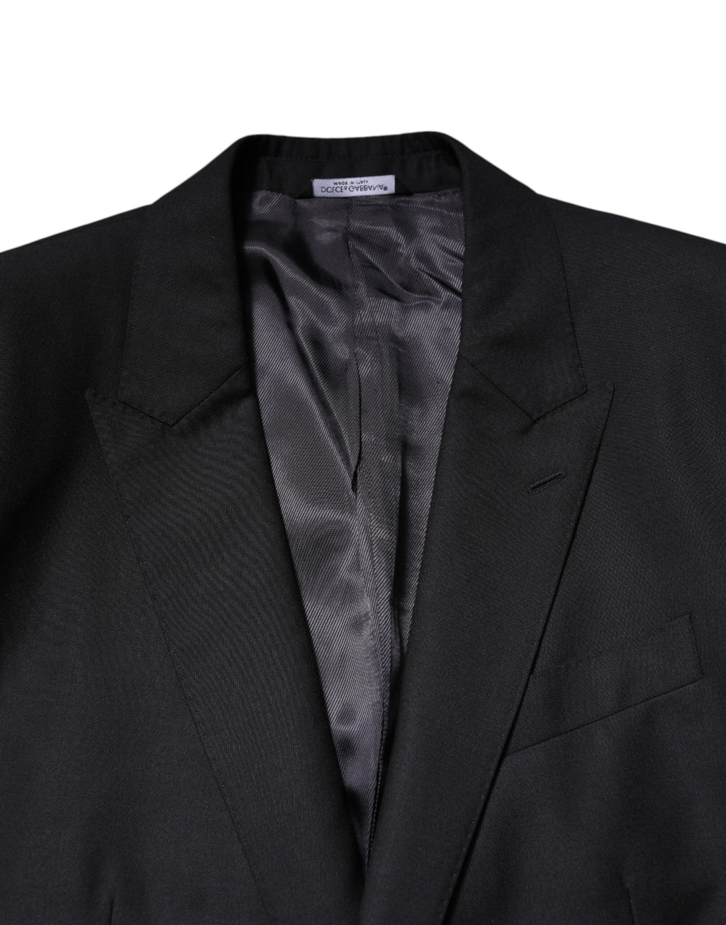 Dark Blue MARTINI Wool Blazer Coat Jacket