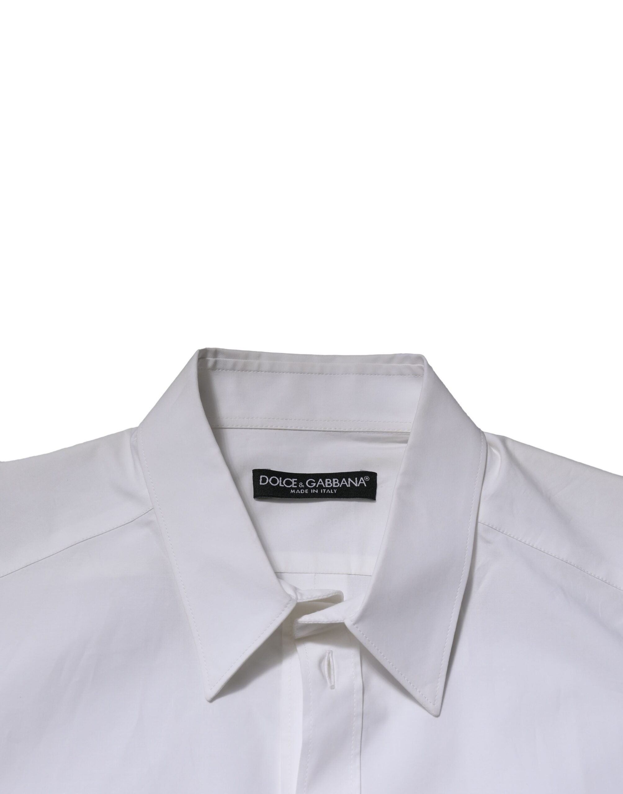 White Cotton Long Sleeves Dress Formal Shirt