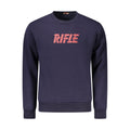 Blue Cotton Men Sweater