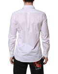 White Collared Long Sleeves Dress Formal Shirt