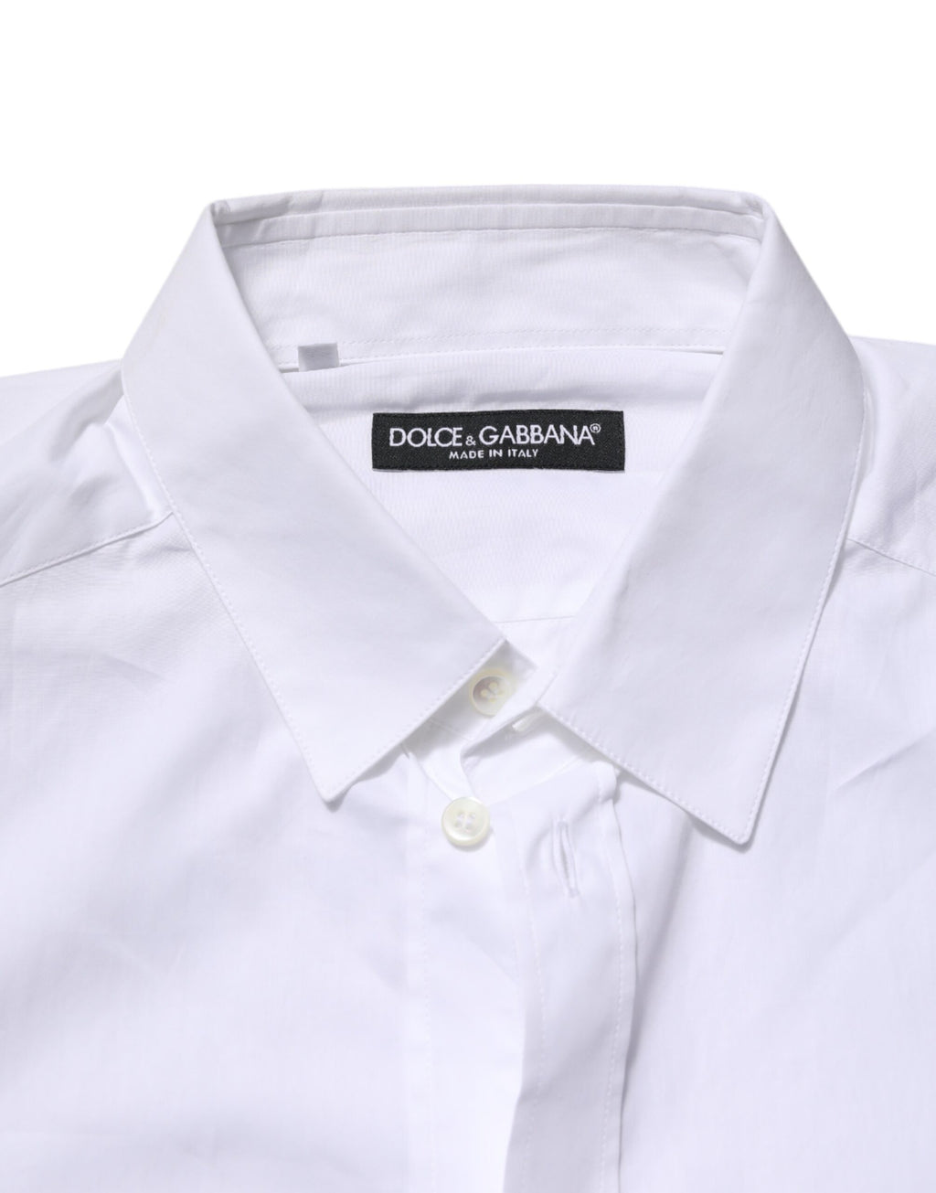 White Cotton Long Sleeves Dress Formal Shirt