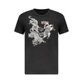 Black Cotton Men's T-Shirt
