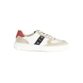 White Polyurethane Men Sneaker