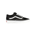 Black Polyester Men Sneaker