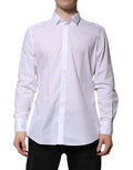 White Cotton Long Sleeves Dress Formal Shirt