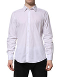 White Cotton STAFF Long Sleeves Formal Shirt