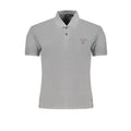 Brown Cotton Men Polo Shirt