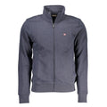 Blue Cotton Mens Sweatshirt
