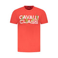 Red Cotton Men T-Shirt