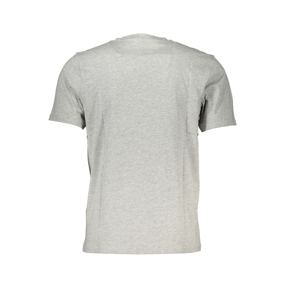 Brown Cotton Men T-Shirt