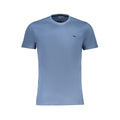 Blu Cotton Men T-Shirt